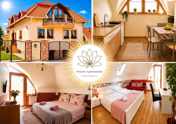 Aranyló Apartmanház - Quiet Studios with Balcony