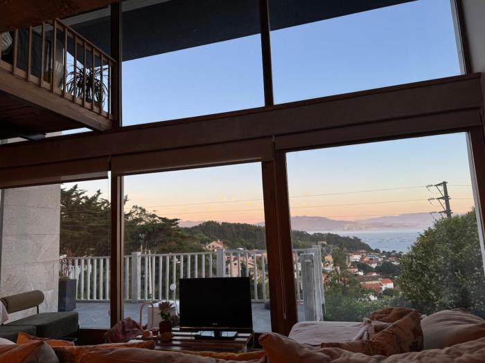 Loft con impresionantes vistas a las Islas Cíes