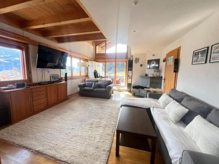 Family home in Laax with stunning views