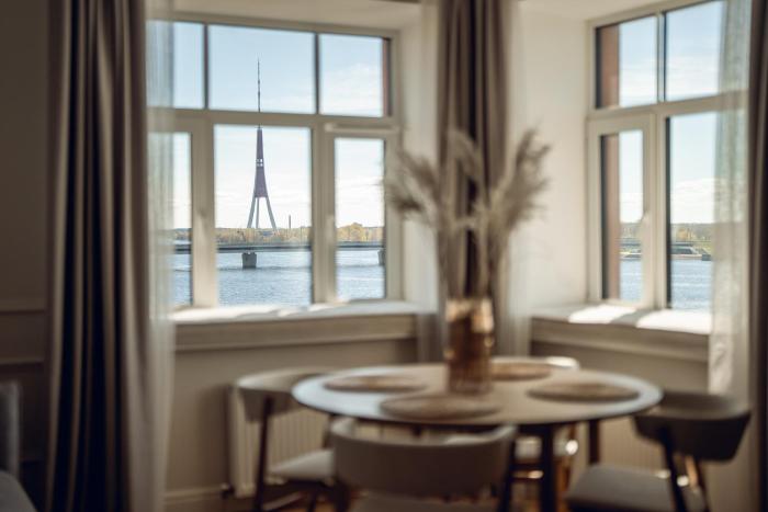 Premium Apartment with Daugava River View