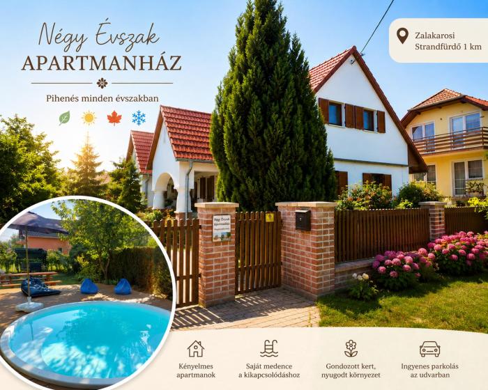 Négy Évszak Apartmanház