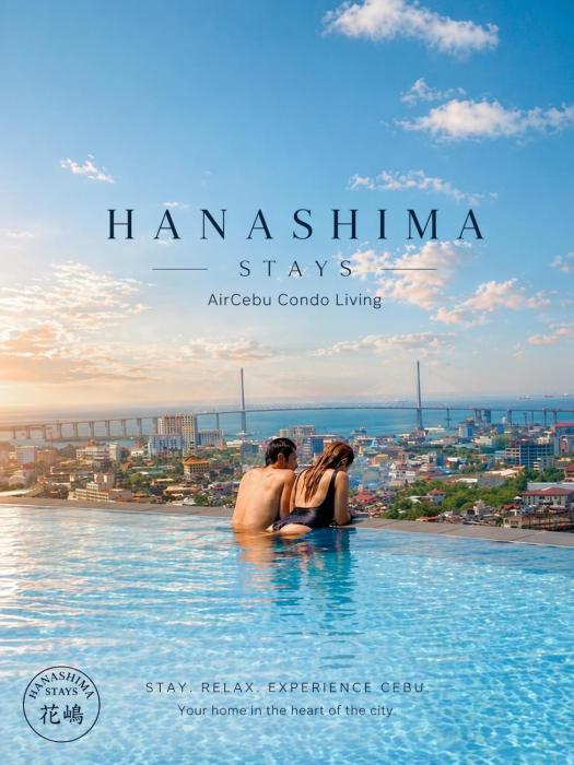High View 1Room Condo in Cebu City near Ayala Mall with Rooftop Pool, Fast WiFi and Netflix