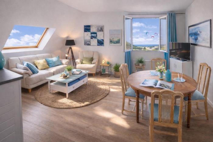 Appartement vue mer, proche plage