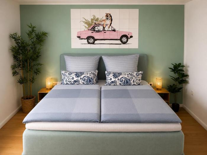 Mint & Meadow - modernes Landappartement