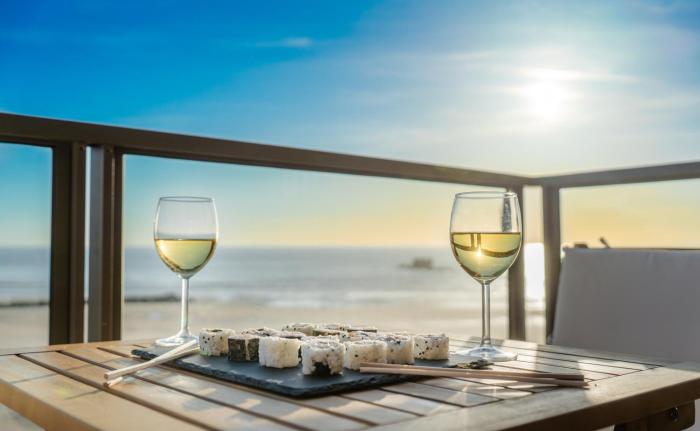 Le coucher de soleil Balcon Front de Mer Netflix