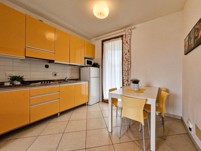 Bright apartment with private garden