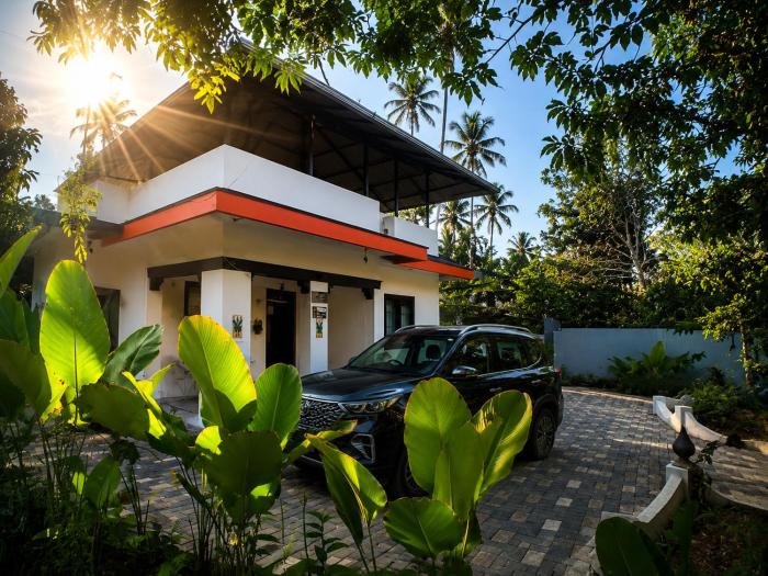 Saanvi near South Cliff Varkala
