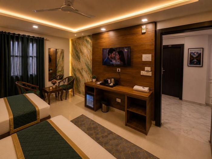 Hotel Bellamontan Suites Near Delhi Airport - Free Airport Pickup & Drop