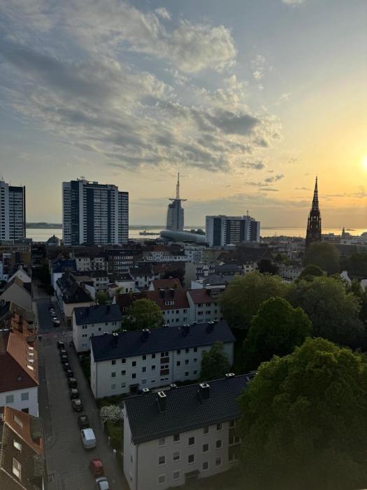 Deichherz - Skyline & Wohlfühlatmosphäre inklusive Parkausnahmegenehmigungsschein