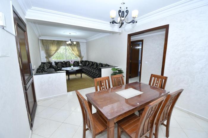 Superbe appartement à 2 pas de RABAT pas loin des Plages Résidence sécurisée