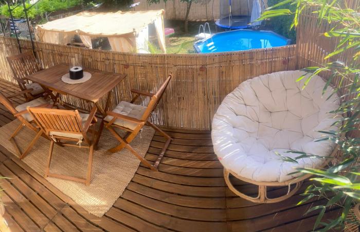 Charmant appartement avec jardin privé