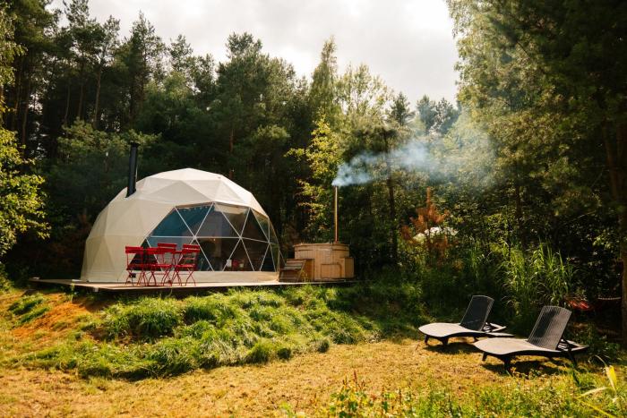 Siedlisko Rogówko - Glamp nad jeziorem