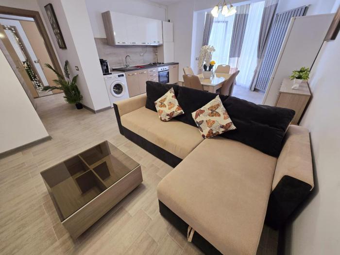Luxury 1BR Apartment Seaview - Beach 3 Piscine Spa Jacuzzi prima linie