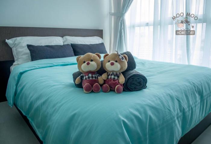 MooMoo Modern Cozy Suite with 500MbpsWiFi&Pool&Gym