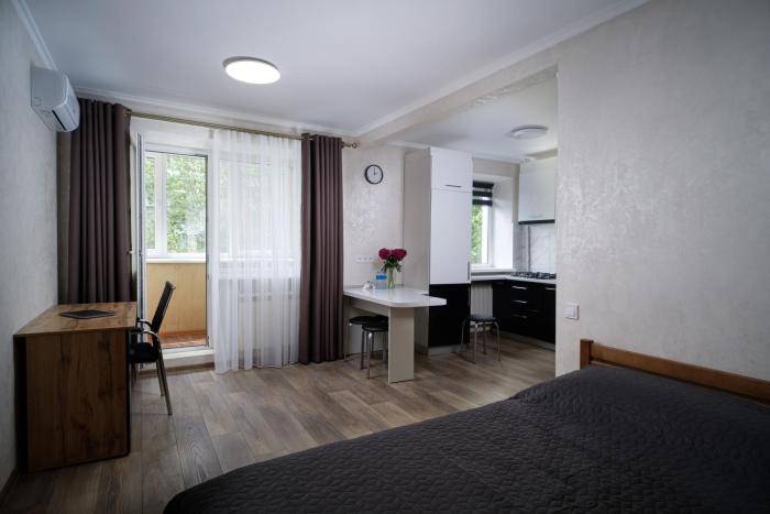 One-room studio apartment on Shevchenko Avenue 27