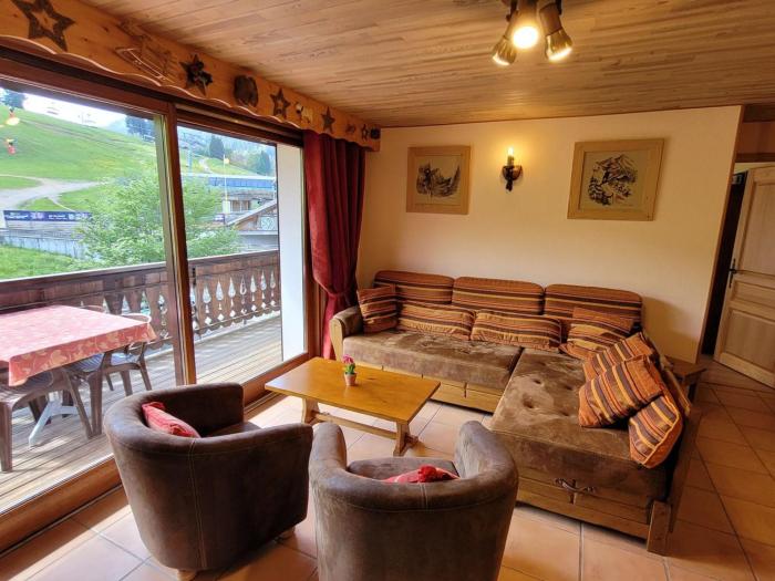 Appartement spacieux 10 pers, skis aux pieds, Les Gets, parking couvert - FR-1-598-72