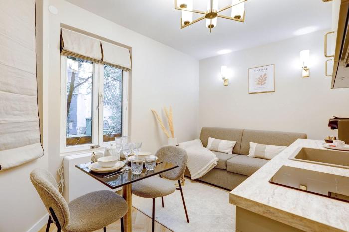 Studio design et cosy pour 1 personne
