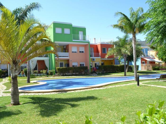 Apartamento familiar acogedor con terraza y piscina en El Verger - ES-373-22