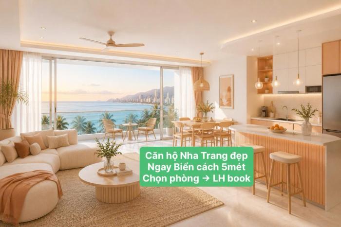 Căn Hộ Nha Trang View Biển Sát Biển Trần Phú