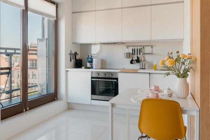 Modern City Centre Studio with Air Conditioning near Wrocław Main Station