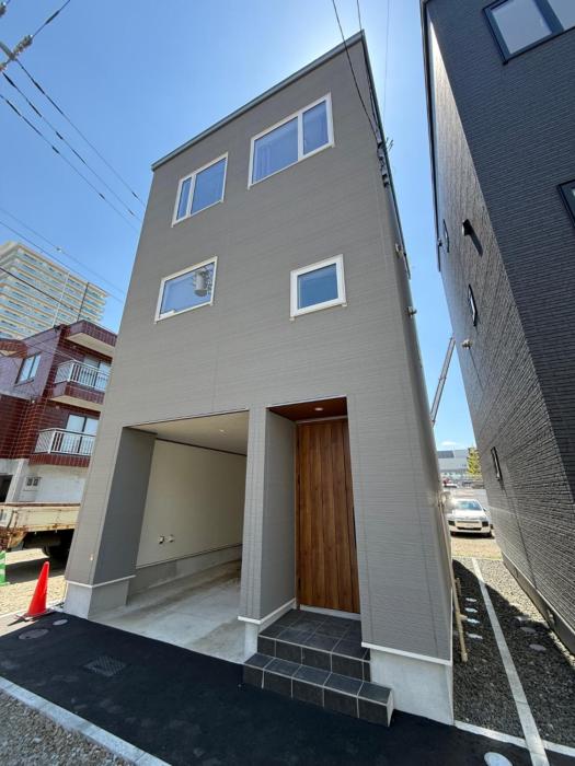 3-4希少札幌中心エリアの新築100平米超の戸建ての最大8名宿泊可能