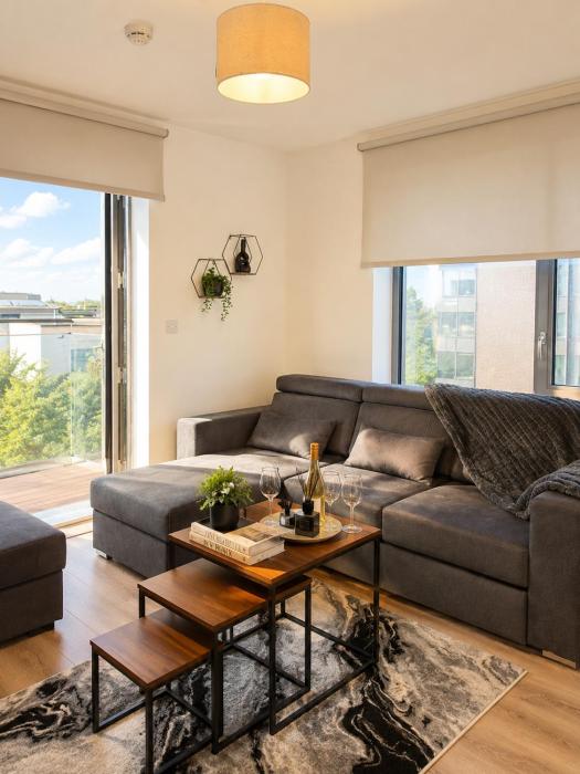Luxury High-end Flat with Pool Table and Balcony