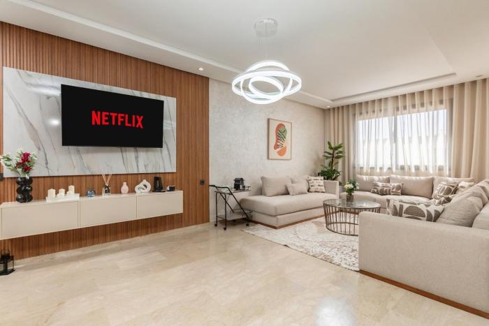 Appartement luxe Agadir Bay piscine, fibre