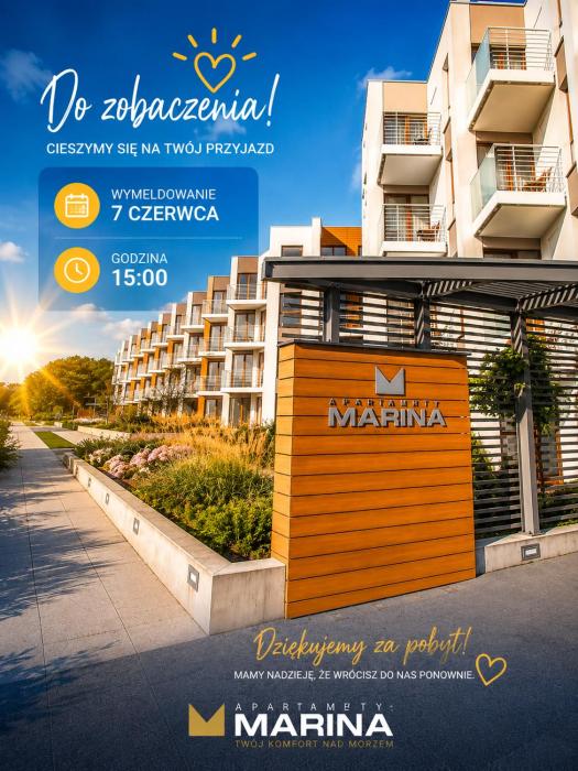 APARTAMENT MARINA - Kąty Rybackie 10 min, od Krynicy Morskiej