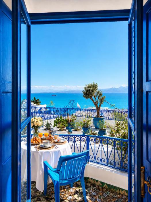 Boundless Blue House - Best View Sidi Bou