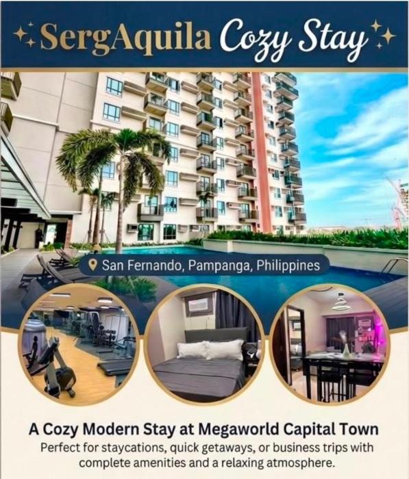 Sergaquila Cozy Stay Bryant Parklane Megaworld capitol Town