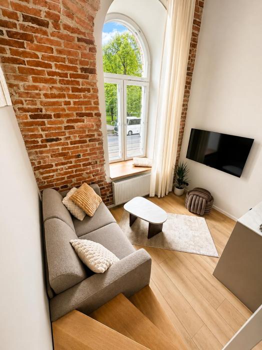 Cozy Brick-Wall Studio in Tallinn City Centre