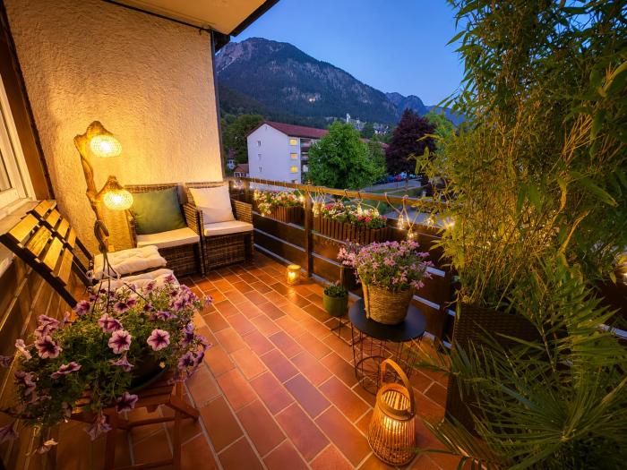 Apartment mit Bergblick & Balkon 3 Min zum Skilift