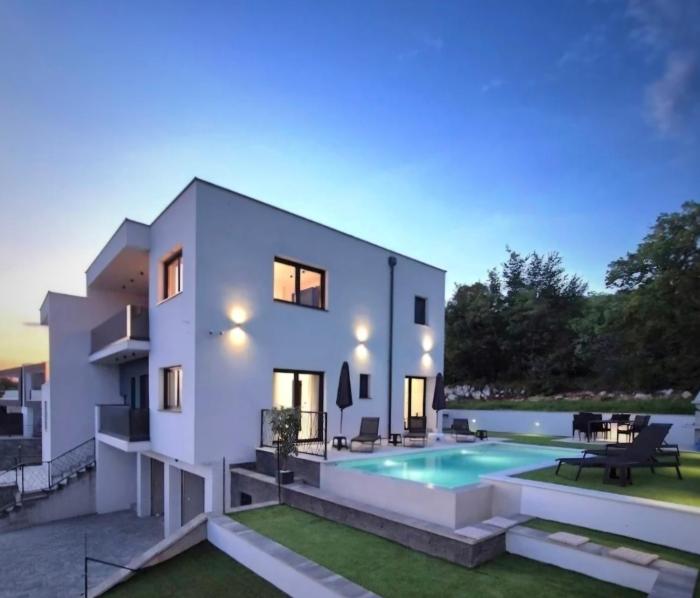 Lux Villa Dijana - Privat Infinity Pool-Jacuzzi-Sea view