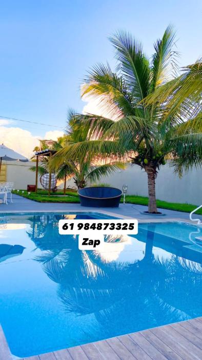A Casa Temporada Caldas Novas Piscina Aquecida 50 graus, lazer Completo Hidro e Led noturno , A Casas Paradisiaca l Roupa de Cama Inclusa Parcelamos até 12x no Cartão de Crédito Sem Juros