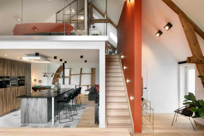 Loft dans une ancienne grange - Sauna privé