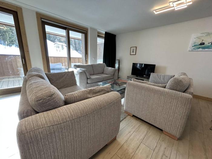 Appart cosy 3 pièces, ski-inout, piscine & spa, 8-10 pers. - FR-1-461A-26