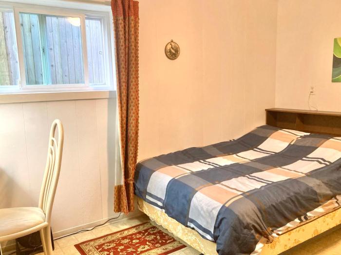 Studio Suite with private Living room at semi-basement
