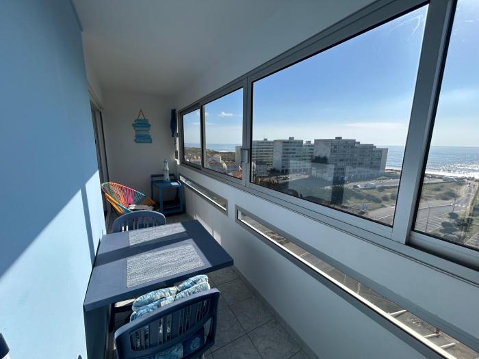 Appartement Vue Mer - 7ème étage, proche plage - FR-1-652-64