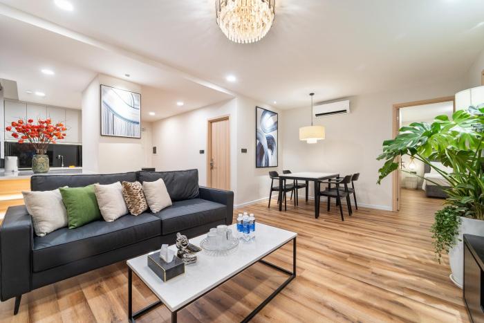 Screc Tower- Luxury 2-bedroom serviced apartment in District 3, HCMC