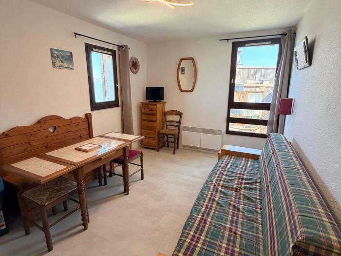 Studio cabine 4 pers., pied des pistes, vue vallée - FR-1-557-114