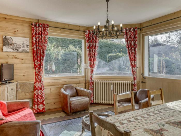 Appartement 2 chambres Megève avec parking et animaux admis - FR-1-453-22