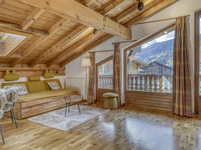 Appartement 1 Chambre à Megève avec Wifi et Parking, Proche Centre - FR-1-453-260