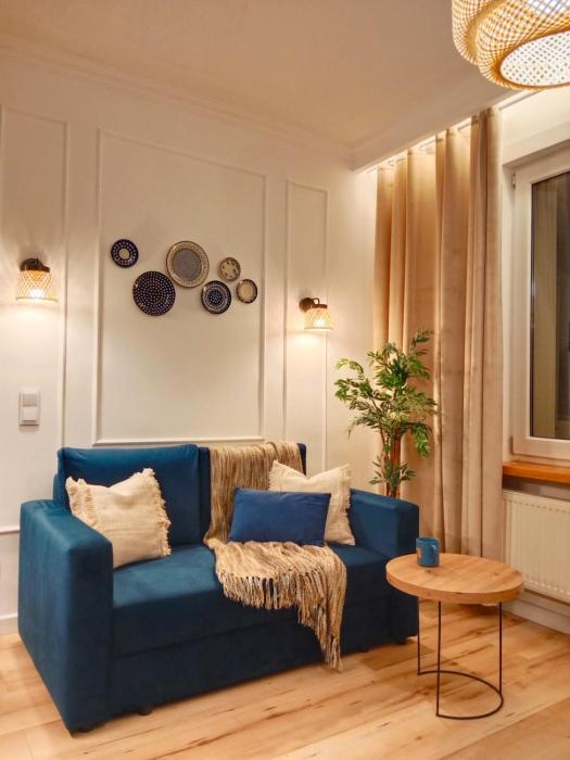 Blue Cozy Apartment in Bolesławiec