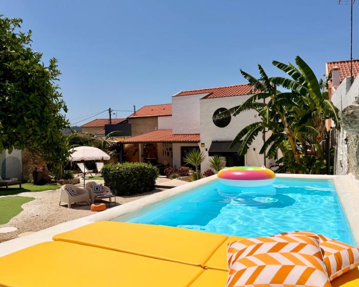 Villa familiar com piscina e jacuzzi a 30 min de Lisboa