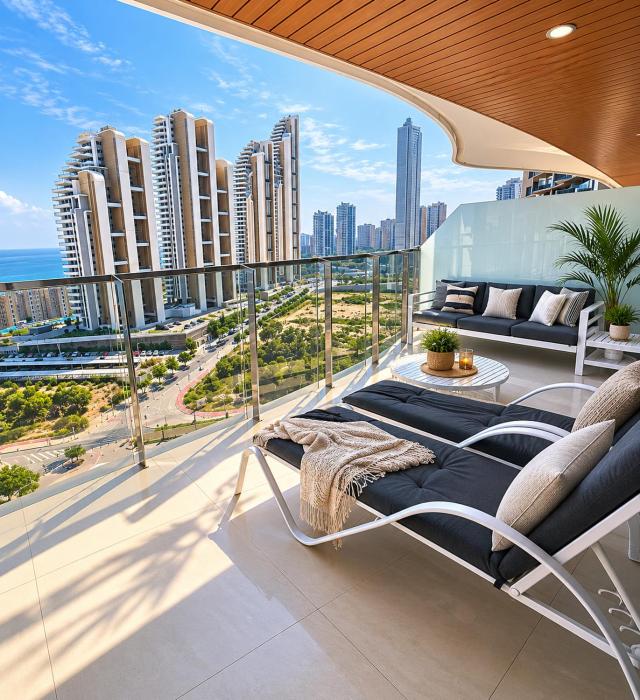 Sunset Waves excellent apartment Benidorm