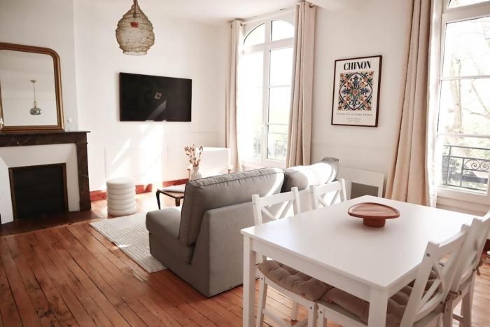 Appartement en hypercentre avec vue sur la Vienne