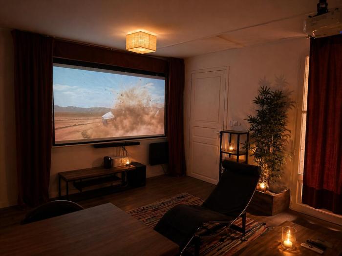 Loft hôtel, jacuzzi privatif, sauna et cinéma