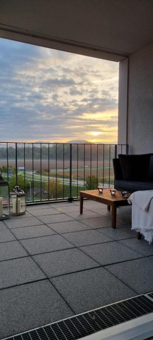 Helles Design-Apt bei Freiburg Schwarzwald-Blick