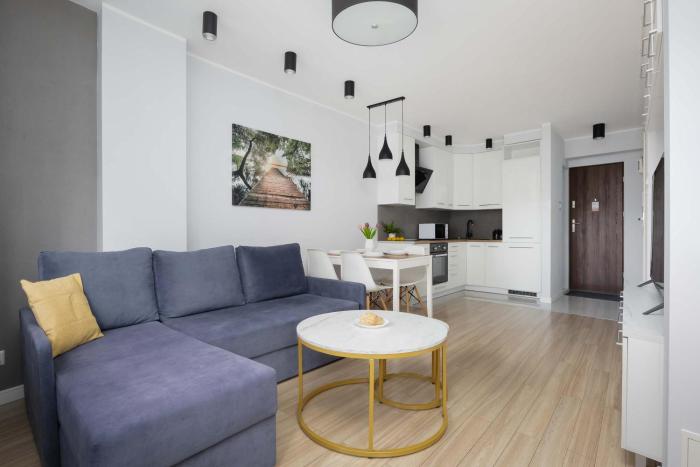 Air Conditioned Apartment in Strict Warsaw Center with Balcony by Noclegi Renters
