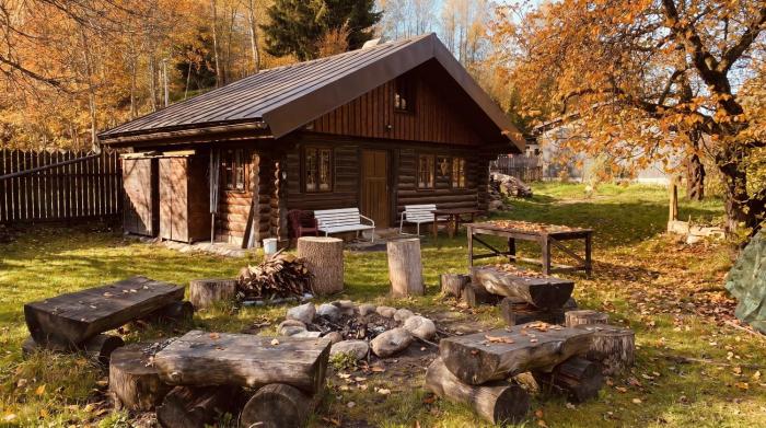 SRUB pod třešněmi - Cherry Trees Cabin